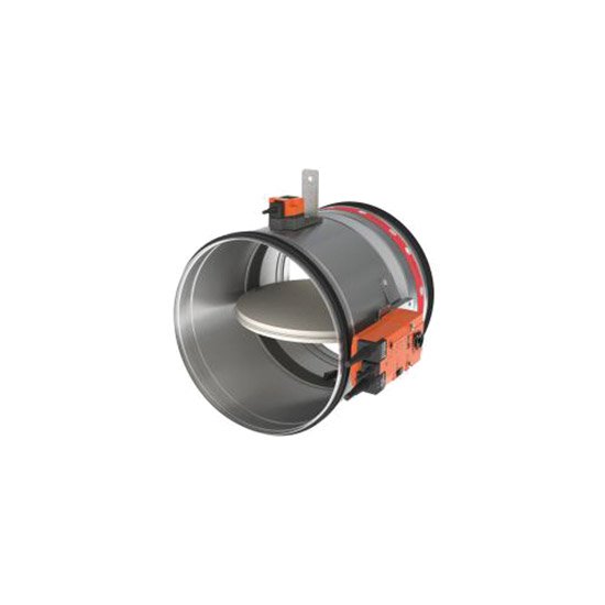 Кръгла противопожарна клапа CR120+BFLT24 Кръгла противопожарна клапа CR120+BFLT24
